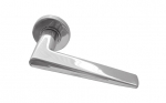 Meteor Lever Door Handle Set (stainless steel)